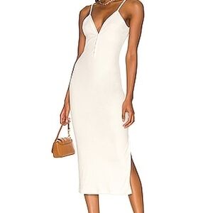 SOLD OUT ON REVOLVE - Georgie Midi Dress in White
